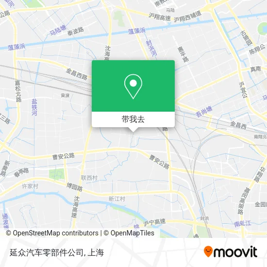 延众汽车零部件公司地图