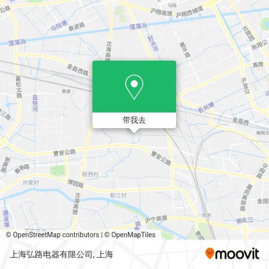 上海弘路电器有限公司地图