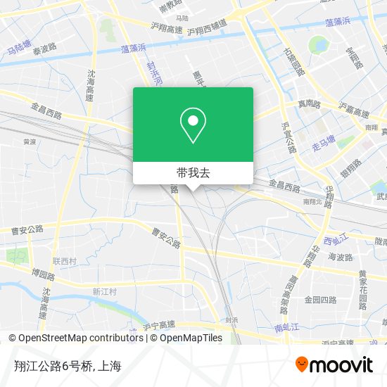 翔江公路6号桥地图