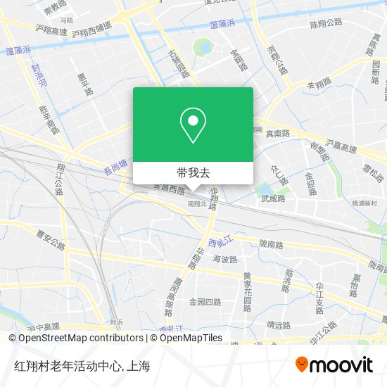 红翔村老年活动中心地图