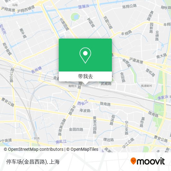 停车场(金昌西路)地图