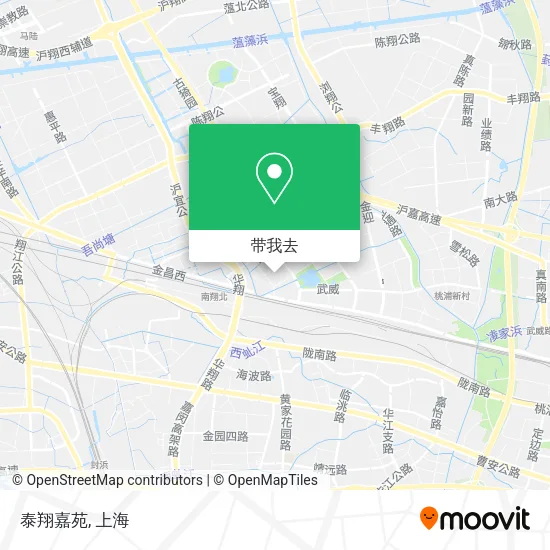 泰翔嘉苑地图