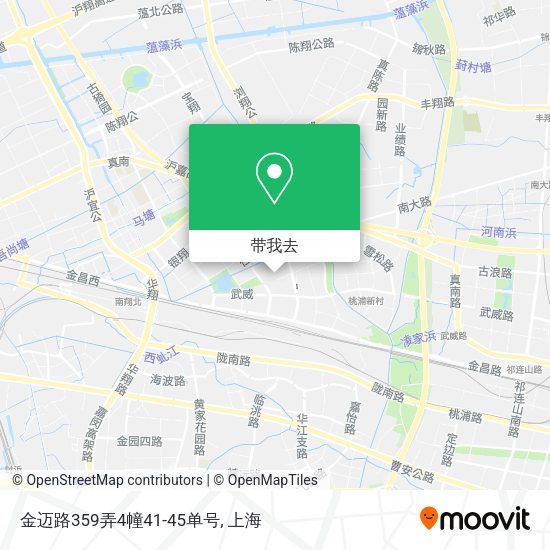 金迈路359弄4幢41-45单号地图