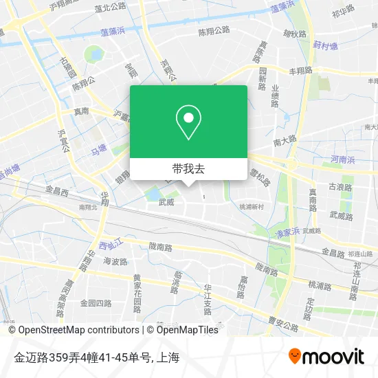 金迈路359弄4幢41-45单号地图