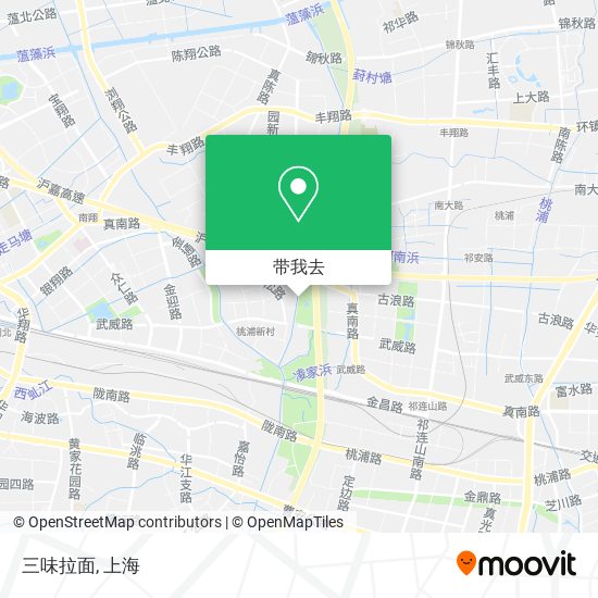 三味拉面地图