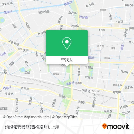 妯娌老鸭粉丝(雪松路店)地图