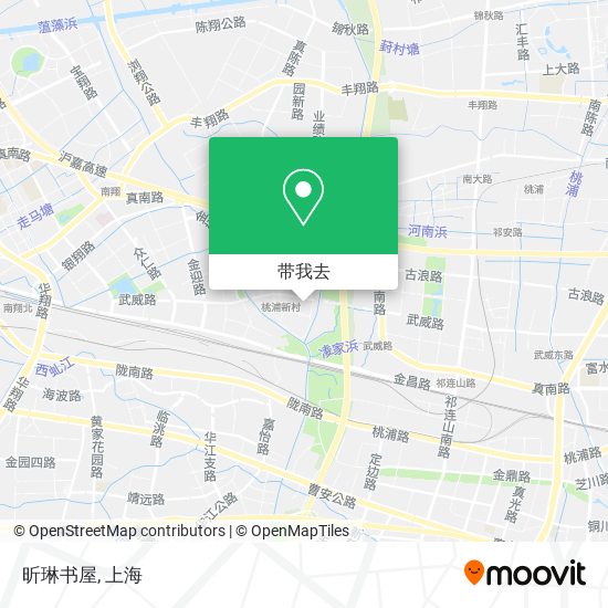 昕琳书屋地图