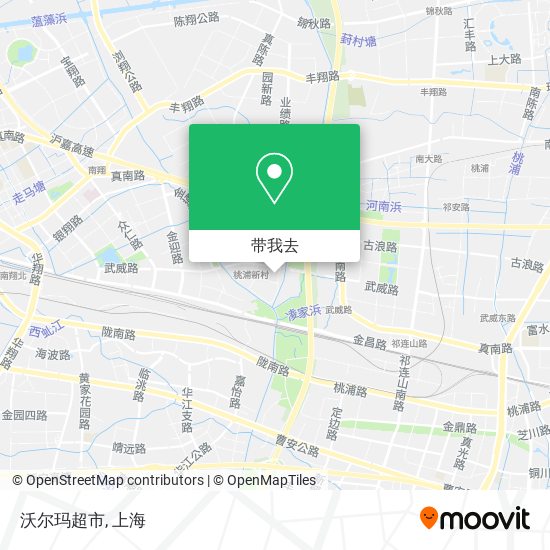 沃尔玛超市地图