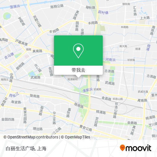 白丽生活广场地图