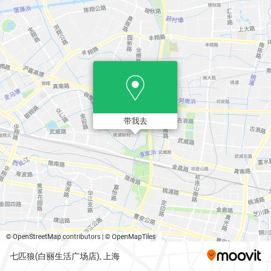 七匹狼(白丽生活广场店)地图