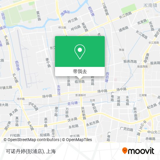 可诺丹婷(彭浦店)地图