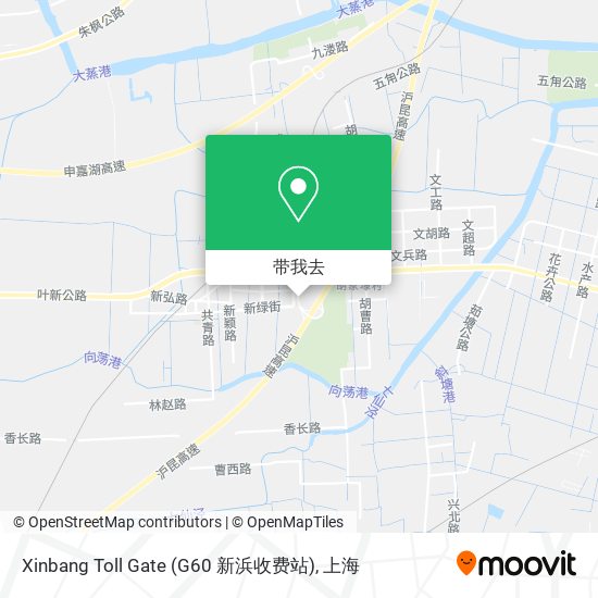 Xinbang Toll Gate (G60 新浜收费站)地图