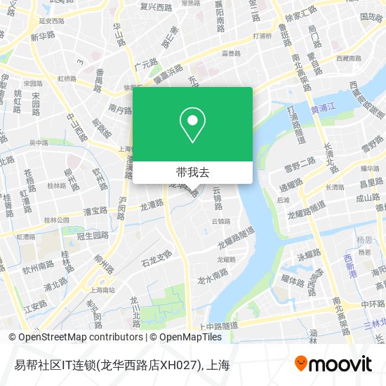 易帮社区IT连锁(龙华西路店XH027)地图