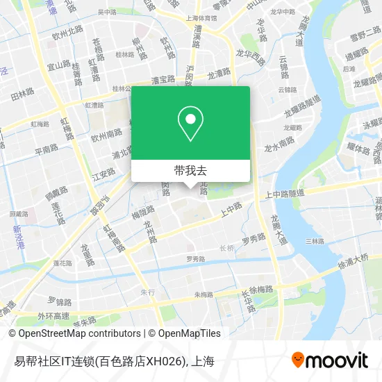 易帮社区IT连锁(百色路店XH026)地图