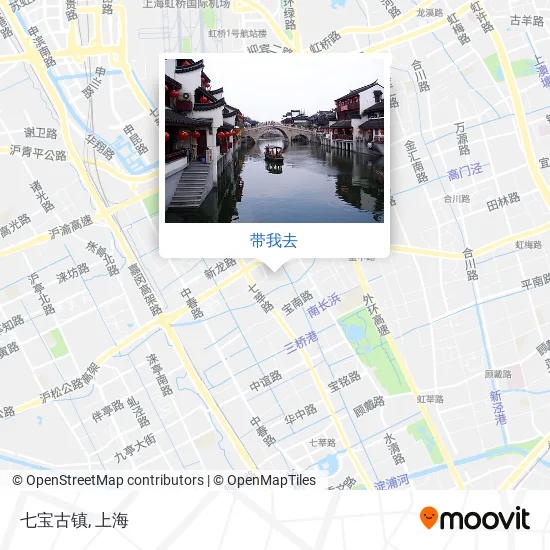 七宝古镇地图