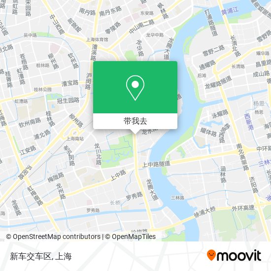 新车交车区地图