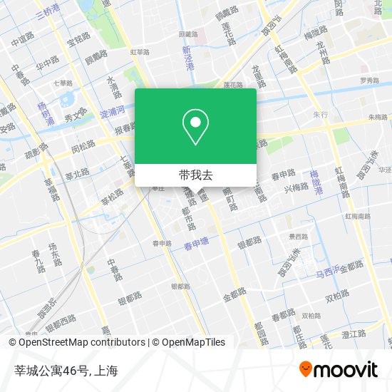 莘城公寓46号地图