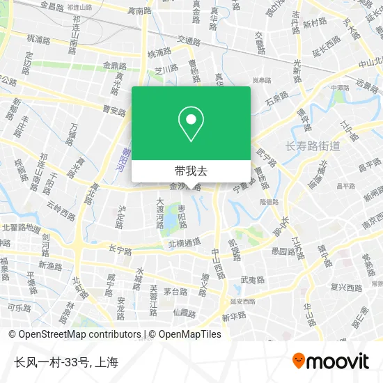 长风一村-33号地图