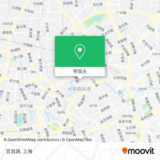 宜昌路地图