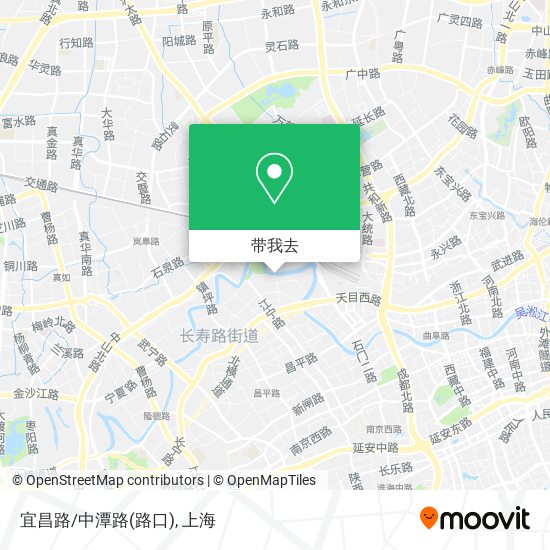 宜昌路/中潭路(路口)地图