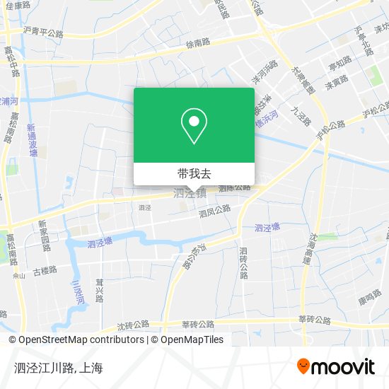 泗泾江川路地图