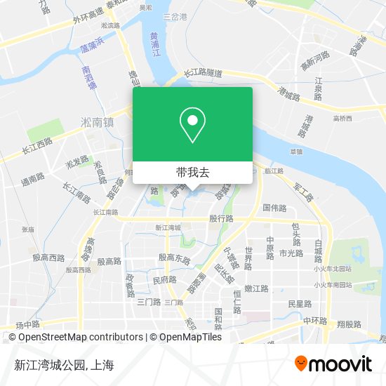 新江湾城公园地图