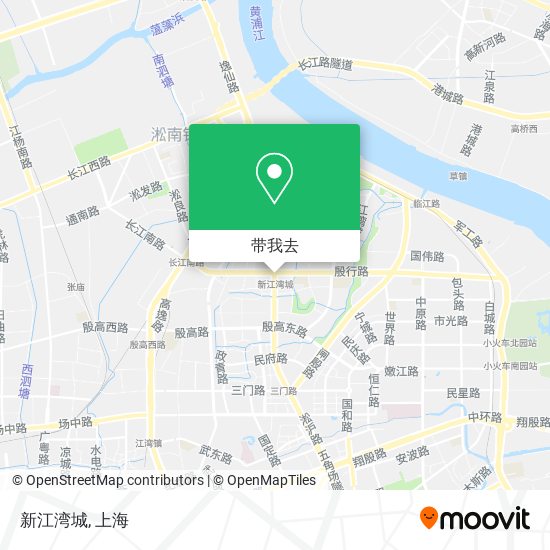 新江湾城地图