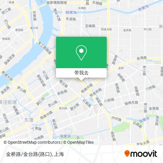 金桥路/金台路(路口)地图