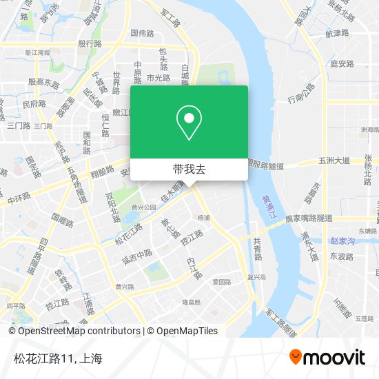 松花江路11地图