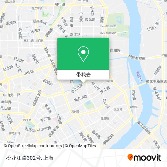 松花江路302号地图