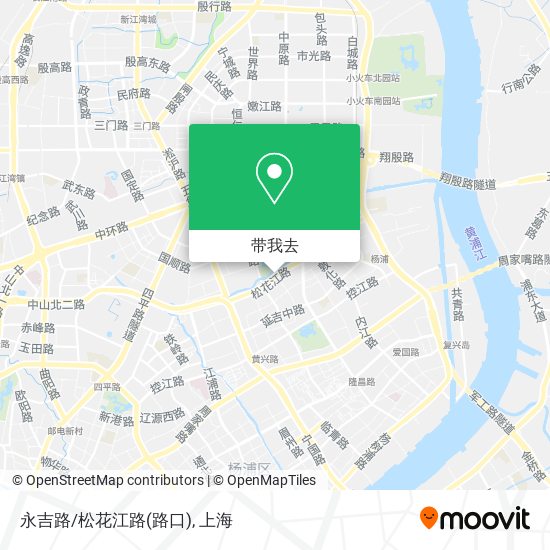 永吉路/松花江路(路口)地图