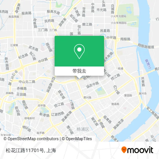 松花江路11701号地图