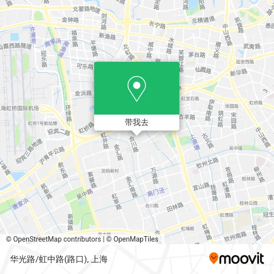 华光路/虹中路(路口)地图