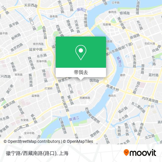 徽宁路/西藏南路(路口)地图