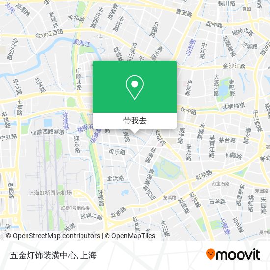 五金灯饰装潢中心地图