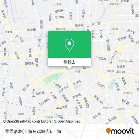 霏霖形象(上海马戏城店)地图