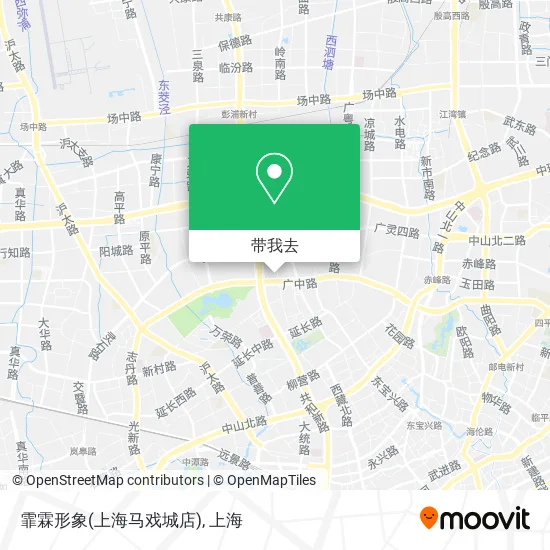 霏霖形象(上海马戏城店)地图