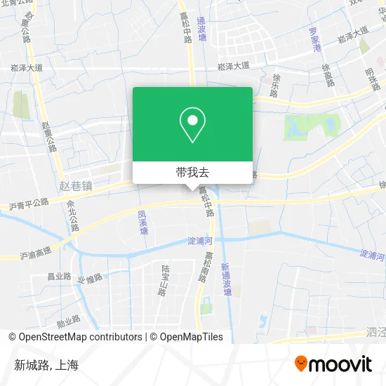 新城路地图