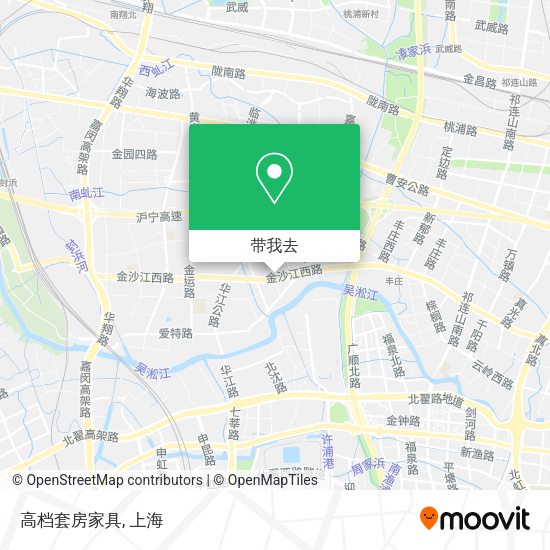 高档套房家具地图