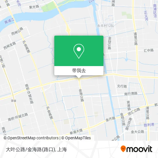 大叶公路/金海路(路口)地图
