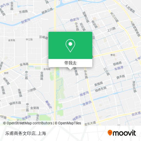 乐甫商务文印店地图