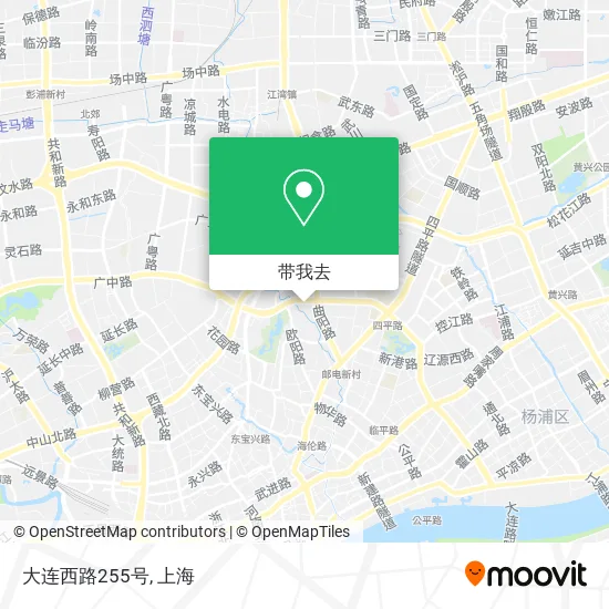 大连西路255号地图