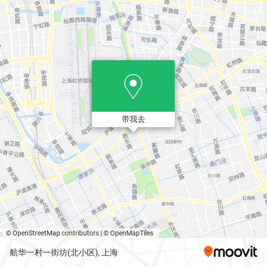 航华一村一街坊(北小区)地图