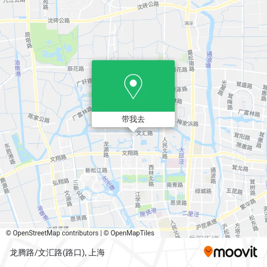 龙腾路/文汇路(路口)地图