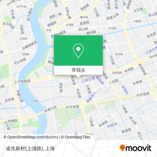凌兆新村(上浦路)地图