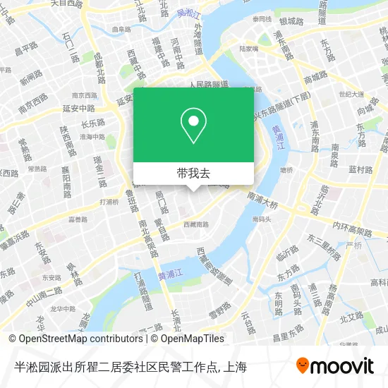 半淞园派出所瞿二居委社区民警工作点地图