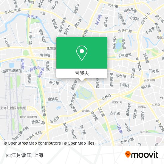 西江月饭庄地图