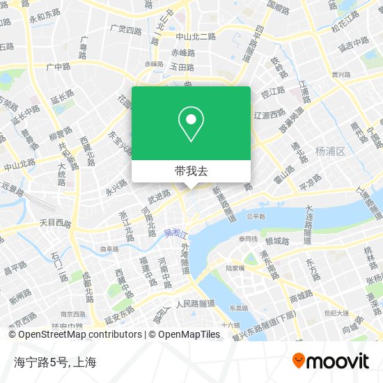 海宁路5号地图