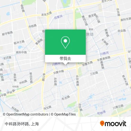 中科路孙环路地图