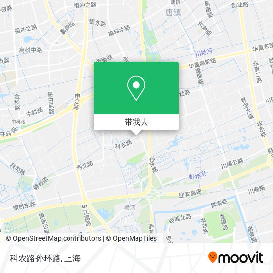 科农路孙环路地图